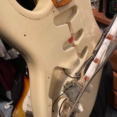 Fender Jimi Hendrix Artist Series Tribute Stratocaster 1997 Olympic White image 7