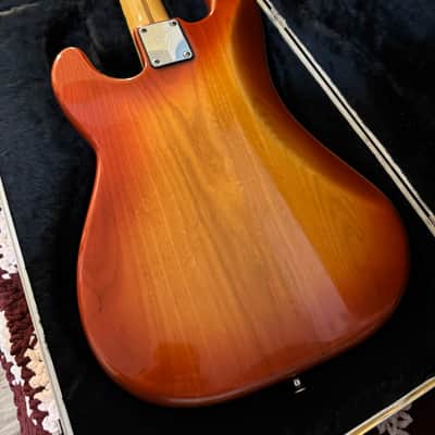 Fender Precision Bass with Maple Fretboard 1980 - Sienna Sunburst image 5
