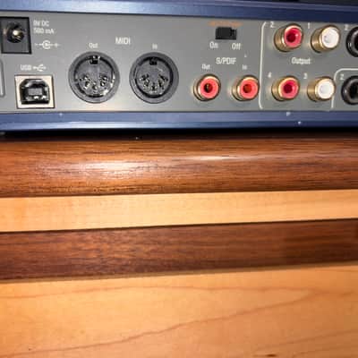 M-Audio Fast Track Pro USB Audio / MIDI Interface 2000s - Blue/Gray image 3