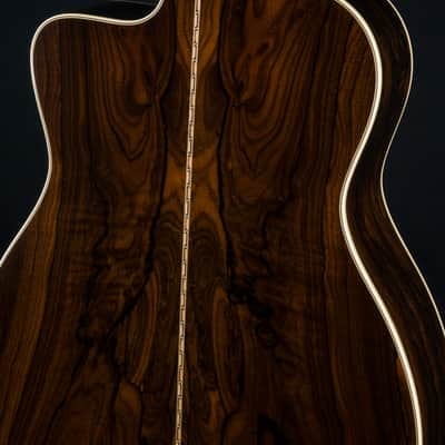 Bourgeois GAC-150 Ziricote And Italian Spruce Grand Auditorium Cutaway NEW image 20