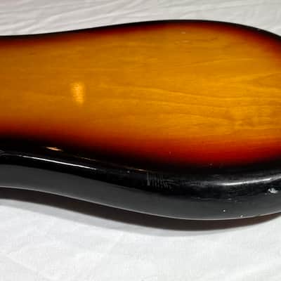 Teisco E-110 1960s Electric Guitar - Tulip Sunburst - Japan image 13