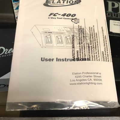 Elation FC-400 4-Channel DMX Foot Controller image 6