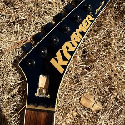 1980s Kramer American Claw Neck 22 Fret Bound Headstock and Fretboard image 2