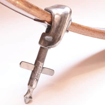 Ludwig Bass Drum Pedal, Cymbal Striker, Clanger Cymbal w/Script Logo Holder, Bass Drum Spurs /  1920s-1930s Traps Era / INSPECTED & TETSTED image 16
