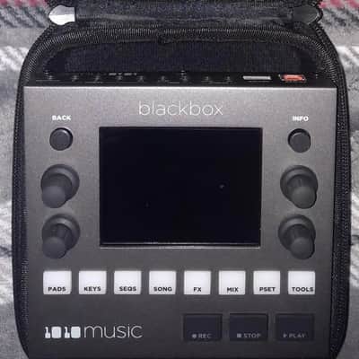 1010 Music Blackbox Desktop Compact Sampling Studio 2016 - Present - Black image 3
