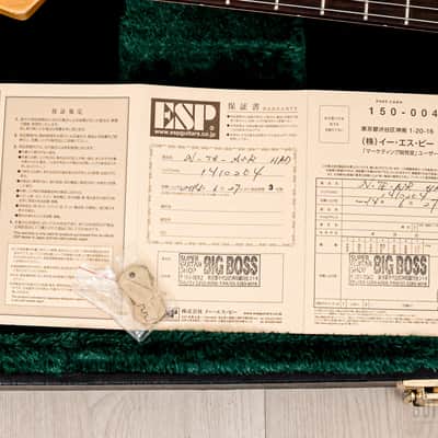 2014 Navigator by ESP N-TE-ASR T-Style Ash, Blonde Lacquer w/ Seymour Duncan Antiquity, Case & Tag image 19