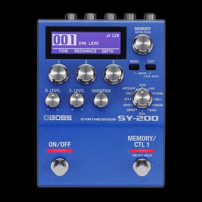 Boss SY-200 Synthesizer Effect Pedal image 1