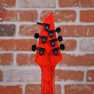 Jackson USA Signature Chris Broderick Soloist HT6 Devil & Flames Graphic by Mike Learn 2015 w/OHSC image 10