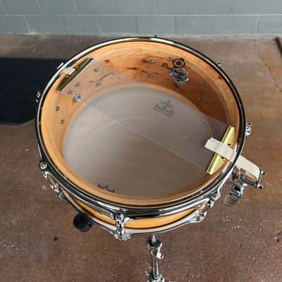 Dunnett Monoply Sycamore 5x14" Snare Drum in High Gloss w/Case image 7