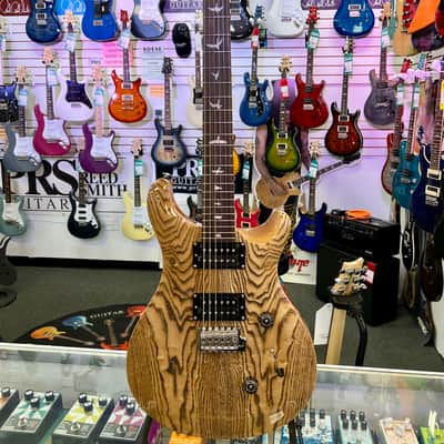 PRS SE Custom 24 Exotic Swamp Ash Burl Top, 85/15 “S” Humbuckers with Bag image 1