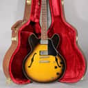 1995 Gibson ES-335 Dot Reissue Sunburst Finish Electric Guitar w/HSC