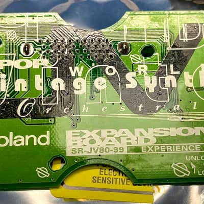 Roland SR-JV80-99 Vintage エクスパンションボード Roland SR-JV80-99 Experience Expansion Board | Reverb