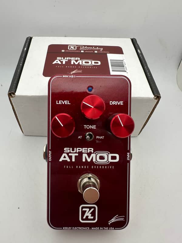 Keeley Super AT Mod Andy Timmons Signature Overdrive - x3248 image 1