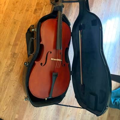 Scherl and Roth SR44E4 4/4 cello 2010-present - solid spruce top paired with a laminated maple back and sides image 4