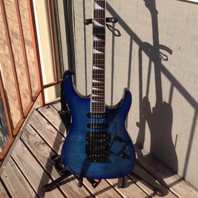 Jackson DX1 1997 Trans Blue image 2