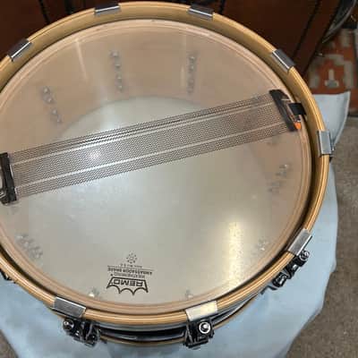 Ayotte 6" Custom Snare Drum (TDG-2116) 90's? - Black Lacquer image 18