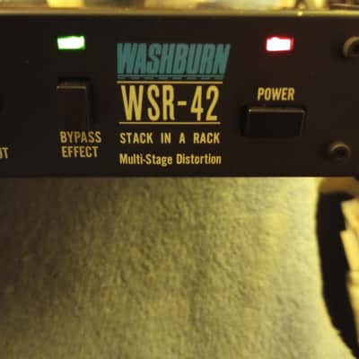 [VGC/EXC] Vintage MIJ Washburn WSR-42 Stack in a Rack Multi Stage Analog Distortion 80s; Includes Original Box image 15