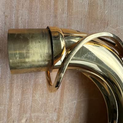 Yamaha Custom F1 Tenor Sax Neck - Gold Plated image 10