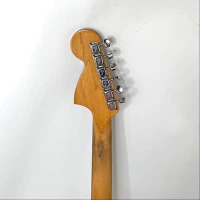 Fender Jaguar 1966 - Candy Apple Red Matched Headstock image 11