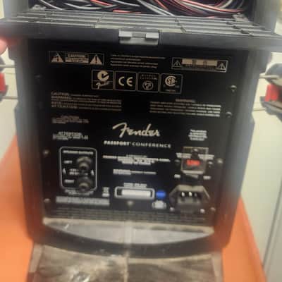 Fender Passport Conference Portable PA System w/ Mixer & Speakers image 4