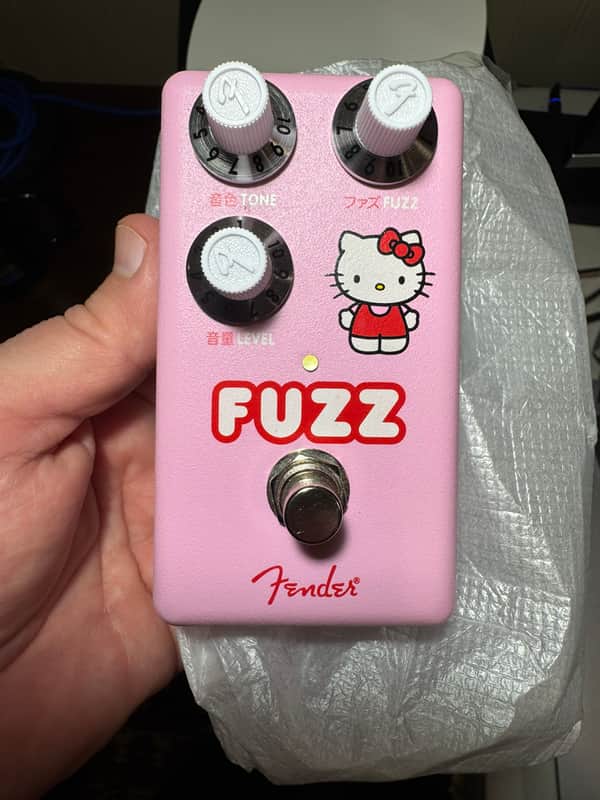Fender Hello Kitty Fuzz 2024 - Present - Pink image 1