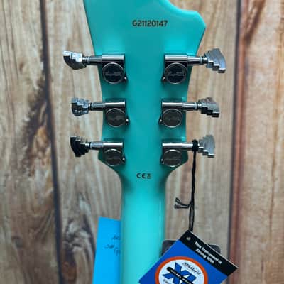 Hagstrom VIK-ABE - Aged Sky Blue image 6