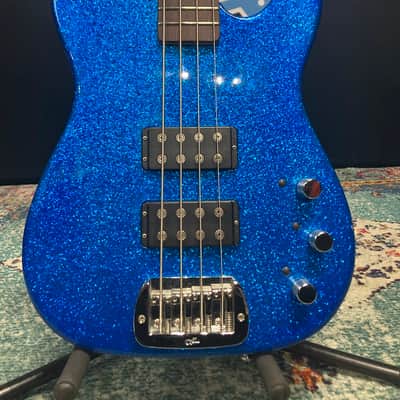 Tom Hamilton's Aerosmith, Custom G&L ASAT Blue Glitter Bass, 2010s PLUS Personalized NHL Hockey Jersey. AUTHENTICATED! (TH2 #4) image 8