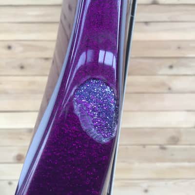 Sterling StingRay Ray35 with Roasted Maple Neck 2018 - Present - Purple Sparkle image 4