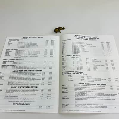 Music Man Dealer Pack – Sabre Era Brochures & July 1st Price List 1978 image 15