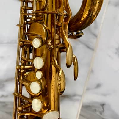 Selmer Balanced Action Baritone Saxophone 1935 - Original lacquer image 15
