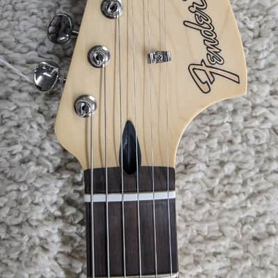 Mint Fender Limited Tom Delonge Blink 182 Stratocaster Guitar with Bag, Surf Green image 5