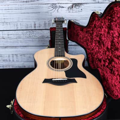 *DEMO* Taylor 314ce Acoustic Electric Guitar | Black Pickguard image 8