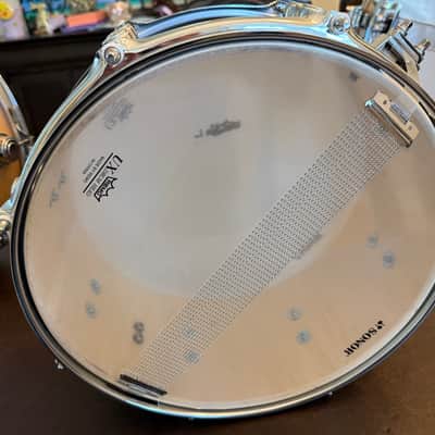 Sonor AQX 5.5x13" Dark Gray Metallic snare drum image 4