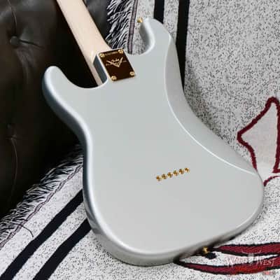Fender Custom Shop Robert Cray Signature Stratocaster Hardtail  AA Birdseye Maple Neck NOS Inca Silver 7.50 LBS image 12