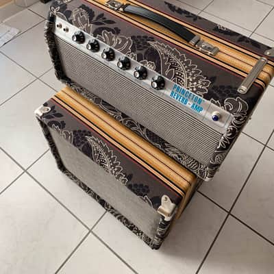 Fender '68 Custom Princeton Reverb-Amp 12-Watt with Mesa Boogie Black Shadow Celestion C90 8ohm 90watts Speaker image 5