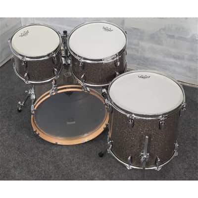 Used Gretsch Brooklyn 4pc Drum Set Twilight Glass - Very Good image 8