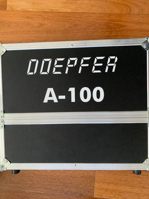 Doepfer A-100 PBSW Suitcase Base Eurorack Case - 6U/84 HP 2017 - Black image 1