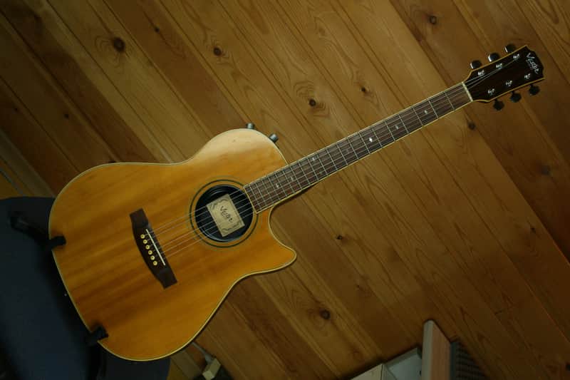 Electric Acoustic Guitar Vester Maniac SAF-30 Chet Atkins Type