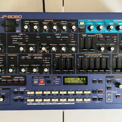Roland JP-8080 Synthesizer Module 1998 - 2002 - Black image 1