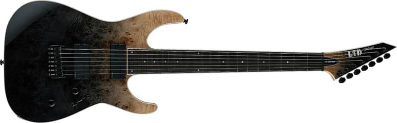 Ltd M 1007 Ht   Black Fade   7 Corde image 1