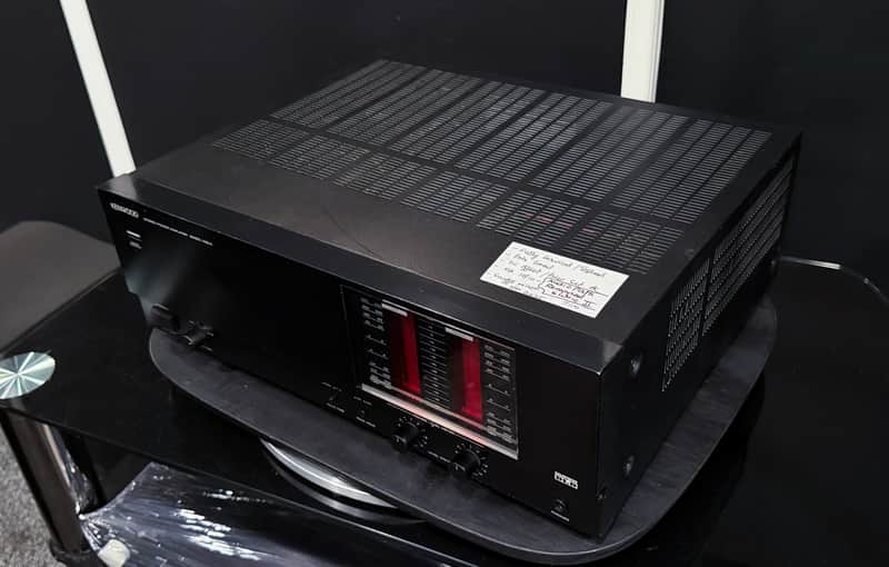 Kenwood Basic M2A Stereo Power Amplifier 220 Watts/Channel; Tested image 1