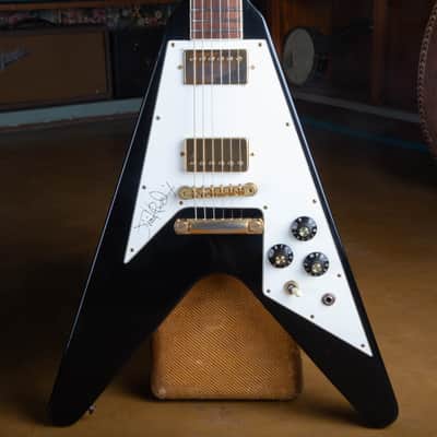 Gibson Jimi Hendrix Hall of Fame Flying V 1991 - Black image 1