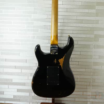 Fender Custom Shop 2025 LTD Roasted Dual-Mag II Stratocaster Relic - Aged Black image 14
