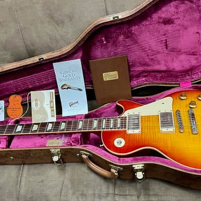 Gibson Custom Shop Standard Historic '59 Les Paul Standard Reissue 2013 - 2017 - Washed Cherry VOS image 4
