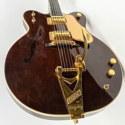1993 Gretsch G6122-1962 Country Classic II Walnut Hollow Body Guitar with Case image 11