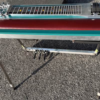 Pedalmaster The General SD-10 Pedal Steel Electric Guitar W/OHSC Teal Green image 2