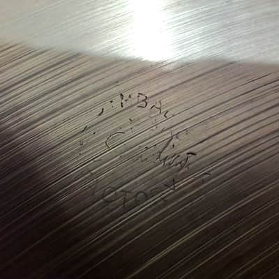 Rare Roberto Spizzichino 20" Paperthin crash ride, 1540 gr.-video image 4