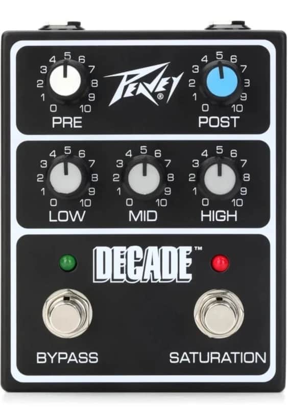 Peavey Decade Preamp 2025 - Present - Black image 1