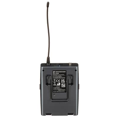 Sennheiser SK XSW Wireless Bodypack Transmitter – A Range Bundle with 4X Blucoil AA Batteries & Polishing Cloth – Rugged Design, Secure Transmission, and Extended Battery Life, (SK-XSW-A),Black image 5