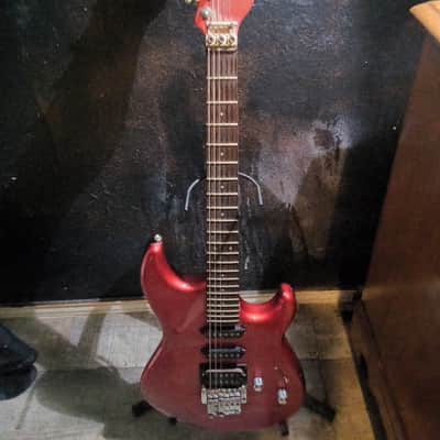 Yamaha SE 350 Super Strat Floyd Rose 1980s Candy Red image 2